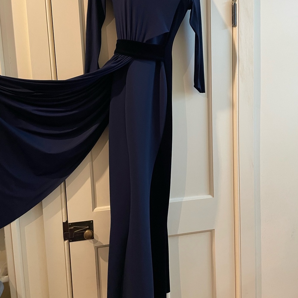 Chiara Boni Navy Long Sleeve Dress - Picture 5 of 8